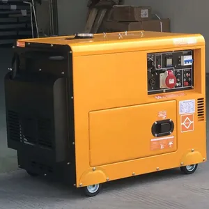 Generator Diesel berpendingin udara portabel senyap udara profesional dan kualitas tinggi 3kw 5kW 6KW 7KW 8kw