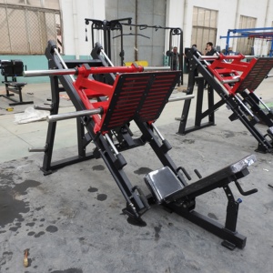 Pressa per gambe lineare HS Fitness caricata con piastra per gamba seduta - Product Image 3