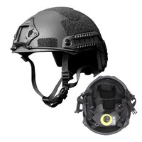 Casque FAST avec doublure intérieure à suspension ABS, casque tactique à circonférence réglable