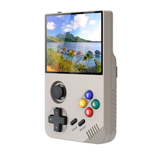Console de jeu portable rétro M19 avec écran haute définition IPS de 3.5 pouces 20000 jeux intégrés similaires au processeur <span class=keywords><strong>PSP</strong></span> PS1 RK3566 - Product Image 1
