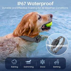 रिचार्जेबल एंटी-छाल कुत्ते प्रशिक्षण कॉलर प्लास्टिक कुत्ते बारकिंग नियंत्रण उपकरण - Product Image 3