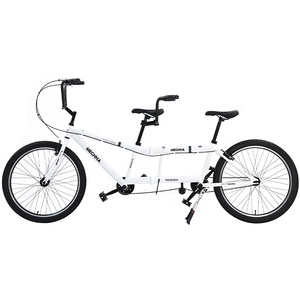 Vélo tandem pliable Meghna 26'' à cadre en acier, vitesse unique, pour 2 personnes, vélo tandem Surrey - Product Image 3