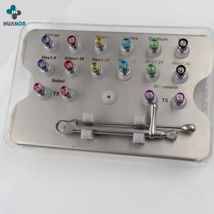 Kit de Herramientas Manuales Quirúrgicas para Implantes Dentales, Llave Dinamométrica con 16 Destornilladores - Product Image 4