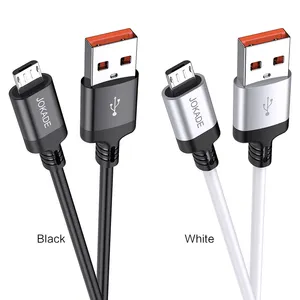 JOKADE OD3.5mm 3A 5A Fast Charging Data Cable Durable Transfer Type-c Micro Usb Data Cable Silicone Friend Cable