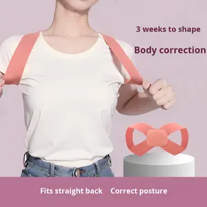 Support supérieur Dos BraceCorrecteur de Posture personnalisé avec sangle réglable pour le travail Respirant Confortable - Product Image 2