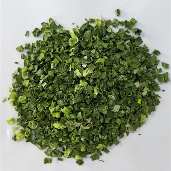 Sayuran kualitas tinggi Tiongkok Chives hijau kering untuk pabrik makanan lezat