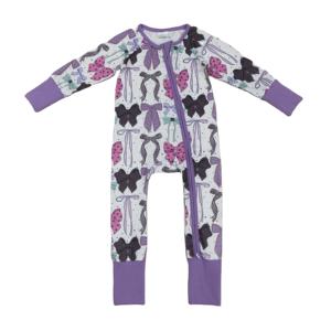 RTS Halloween <b>Bows</b> New Designs Baby Girls Zipper Footie Sleepers <b>Newborn</b> Romper Wholesale Cute Toddler Romper Baby Sleepwear - Product Image 1