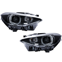 Para BMW Serie 1 F20 2012-2014, Actualización Facelift, Ojos de Ángel DRL, Proyector, Lámpara Delantera, Plug and Play, Iluminación para Automóvil, Conjunto de Faros LED