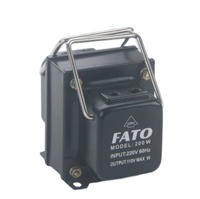 Transformador Elevador de Voltaje FATO TC 200W, Transformador de Bajo Voltaje de Alta Calidad de 110V a 220V con Respuesta Rápida