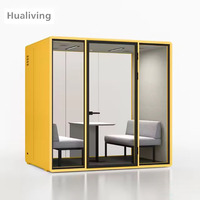 Cabine téléphonique insonorisée pour une personne, cabine acoustique privée, cabine de travail silencieuse, cabine insonorisée pour bureau