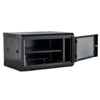 Armoire de serveur réseau murale 19 pouces, certifiée CE, petite armoire de surveillance de courant faible, supporte le logo personnalisé