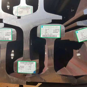 C- <span class=keywords><strong>Rail</strong></span> 용 공장 직접 판매 스틸 케이블 트롤리 30kg 철도 스틸 레일 철도 라이트 스틸 레일 - Product Image 3