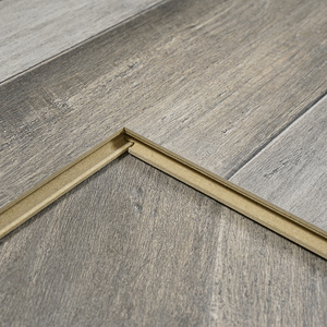 พื้นไม้ลามิเนต HDF คลิ๊กล็อค คุณภาพดีที่สุดจากจีน AC3 AC4 AC5 หนา 8 มม. 10 มม. 12 มม. สีขาว สีเทาเข้ม ลายไม้โอ๊ค กันน้ำ เหมาะสำหรับห้องนั่งเล่น - Product Image 4