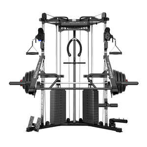 Equipo de Entrenamiento Multifuncional para Gimnasio en Casa, Combo de Rack para Sentadillas y Ejercicios <span class=keywords><strong>Pectorales</strong></span>, para Entrenamiento de Cuerpo Completo en Interiores - Product Image 3
