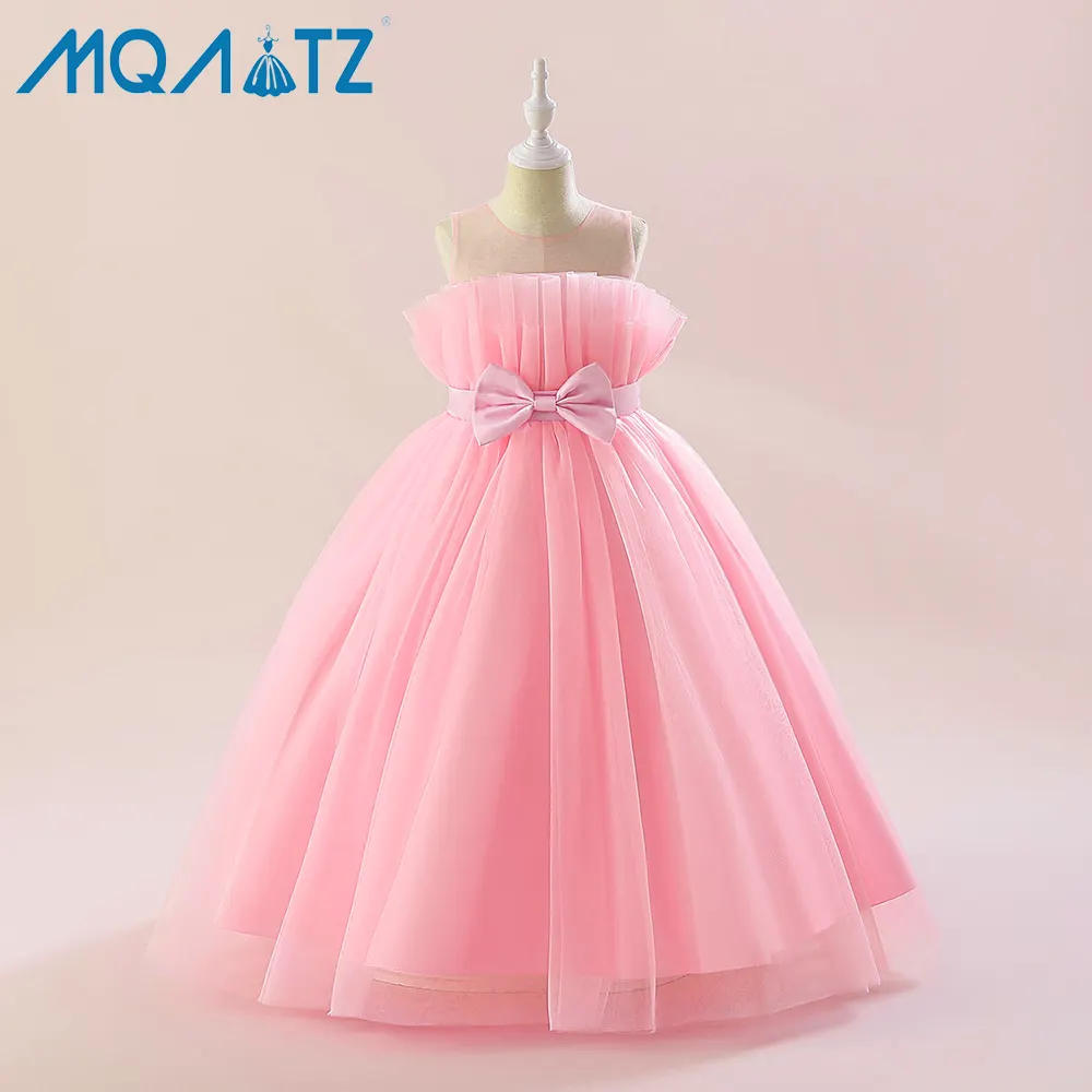 Mqatz Nieuwe Stijl Jurk Prinses Verjaardagsfeest Mode Jurk Hot Sale Prinses Jurk Voor Baby Meisjes