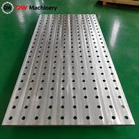 Table de soudage en fonte 3D nitrurée anti-corrosion, établi de soudage flexible en acier pour assemblage et soudage