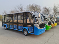 Autobús Turístico Eléctrico de Lujo Elite de 14 Plazas con Aire Acondicionado para Resorts VIP y Parques Temáticos Internacionales