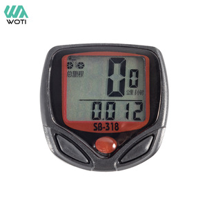 ไมล์จักรยานยี่ห้อ Yueli รุ่น SB 318 แบบมีสาย พร้อมหน้าจอ LCD แสดงความเร็ว สำหรับการปั่นจักรยานกลางแจ้ง - Product Image 1