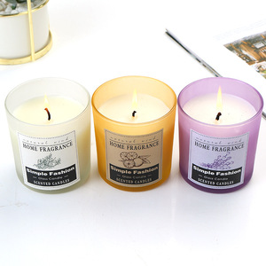 Bougies vides <span class=keywords><strong>en</strong></span> verre noir mat pour la fabrication <span class=keywords><strong>de</strong></span> bougies, bon marché, vente <span class=keywords><strong>en</strong></span> gros, 20 pièces - Product Image 4