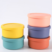 Boîte à lunch spéciale chauffante et isolante, boîte bento carrée, cadeau de fête portable en silicone, boîte de conservation des repas