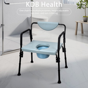 <span class=keywords><strong>Chaise</strong></span> <span class=keywords><strong>de</strong></span> toilette portable <span class=keywords><strong>de</strong></span> qualité médicale, robuste, antidérapante, pour personnes obèses, pour les soins à domicile - Product Image 2
