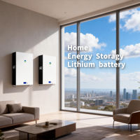 Penyimpanan Energi Rumah Tangga 51.2v900ah, Dapat Dipasang di Dinding dengan Koneksi Bluetooth, Daya Tahan Baterai Lama, Harga Pabrik