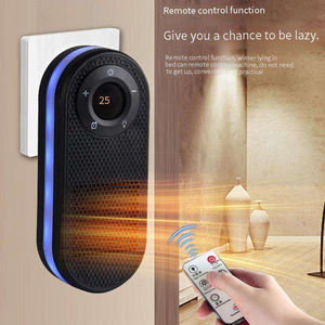Calentador Eléctrico de Pared o Escritorio, Calefactor PTC de Calentamiento Rápido con Control Remoto para Hogar, Oficina, Baño, Seguro para Niños - Product Image 2