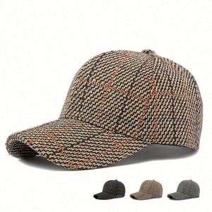 Autumn New Female Hard Top Baseball Cap Outdoor Plaid Duck Tongue <b>Sunscreen</b> Baseball Caps Bulk - Product Image 2