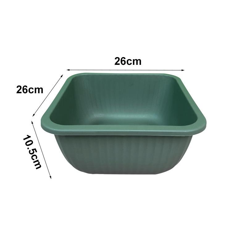 อ่างล้างหน้าสีเขียว