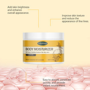 Luminous Lemon Body Butter Intense Moisture <b>Lock</b> Skin Brightener Non-Sticky Formula Holistic Body Care - Product Image 3