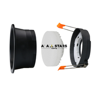 Luminaires encastrés LED personnalisables en masse, ensemble de douilles GX53, gabarit pratique pour boîtiers de lampes GX53, boîtier de downlight pour ampoules GX53