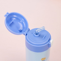 Gobelet isotherme pop-up en acier inoxydable 304, design mini-pois de dessin animé, haute esthétique, pour filles et enfants, portable, cadeau, vente en gros