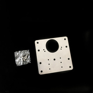 Plaque de réparation en acier inoxydable pour charnière, accessoire de fixation pour porte d'armoire - Product Image 1