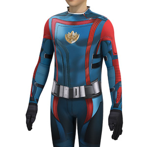 Costume de cosplay Star Lord des Gardiens de la Galaxie pour adultes et enfants, unisexe, en polyester, mode streetwear, jeu de rôle anime - Product Image 2