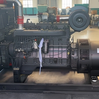 Offener Typ 50kW 100kW Geräuscharmer Wassergekühlter Baugenerator Einfache Wartung Digitales Bedienfeld