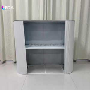 LEDA Hot Sale White Metal Frame <b>Table</b> Wedding Bar Banquet Restaurant Events <b>Party</b> Decoration <b>Table</b> - Product Image 4