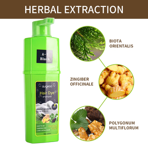 Shampoo colorant capillaire à bulles aux herbes en stock, <span class=keywords><strong>teinture</strong></span> capillaire permanente longue durée pour hommes et femmes - Product Image 4