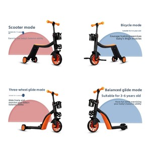 Trottinette Enfant à Roues Lumineuses, Voiture à Ciseaux, Scooter Créatif à 3 Roues, Modèle Best-Seller - Product Image 4