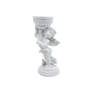 Colonna nordica romana resina eco-friendly natale scultura Desktop piccolo ornamento <span class=keywords><strong>con</strong></span> <span class=keywords><strong>ali</strong></span> carino piccolo angelo figura decorazione - Product Image 5