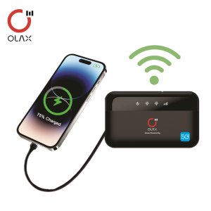 OLAX M100 4G <b>Mobile</b> Wifi Hotspot Mifis 10000mAh 150Mbps Portable LTE <b>Routers</b> 2.4/5.8G <b>Router</b> Power Bank With Sim Card Slot Pocke - Product Image 1