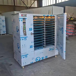 Séchoir à plateaux automatique à air chaud, séchoir alimentaire industriel pour fruits et grains de café, machine de séchage 500 <span class=keywords><strong>kg</strong></span> avec <span class=keywords><strong>pompe</strong></span>, garantie 1 an - Product Image 2