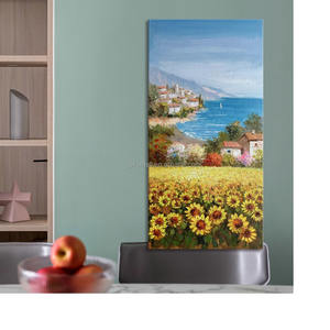 Grand art mural de peinture à l'huile abstraite fait à la main <span class=keywords><strong>musée</strong></span> peinture fine peinte à la main art de fleurs célèbres - Product Image 3