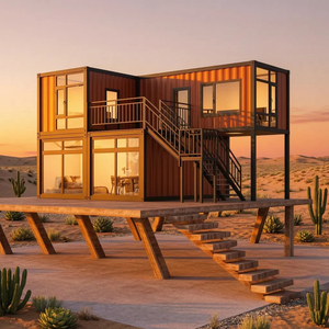 Contenedor Portátil Tipo Cápsula Espacial, Contenedores Modulares Prefabricados de Estructura de Acero, Casa Prefabricada Multifuncional de Estructura de Acero - Product Image 2