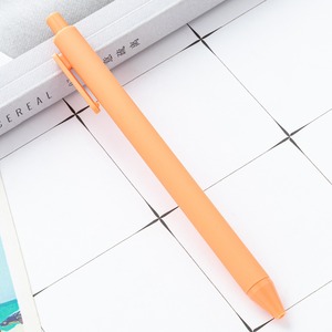 <span class=keywords><strong>Stylo</strong></span> à bille en plastique 1,0 mm, <span class=keywords><strong>stylo</strong></span> à pression, multicolore, simplicité, entreprise, logo personnalisé, promotion en gros pour étudiants - Product Image 4