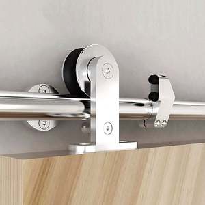 Kit de quincaillerie pour porte coulissante WEKIS 6 FT en acier inoxydable SS304, montage supérieur, 2M, accessoires durables pour portes et fenêtres - Product Image 3