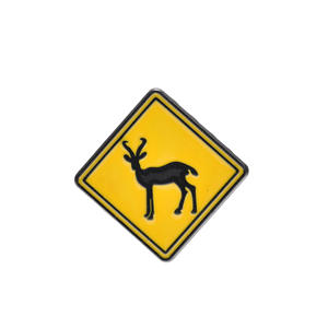 เข็มกลัดโลหะเคลือบลายสลักทันสมัย สวยงาม เป็นมิตรกับสิ่งแวดล้อม สีสันตามสั่ง คู่เข็มกลัดรูปสัตว์สุดเทรนดี้ อุปกรณ์เสริมโทรศัพท์แบบปรับแต่งได้ - Product Image 2