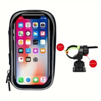Support de téléphone portable à 360 degrés support de téléphone multifonctionnel pour vélo sacs de cadre de vélo avant étanche