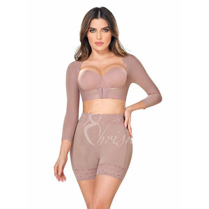 Taille haute maille transparente bout à bout Ehance Shorts Fajas colombien Shapers Shapers Corset taille formateur <span class=keywords><strong>Sexy</strong></span> bout à bout - Product Image 3