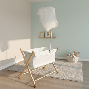 Berceau bébé personnalisé en gros, lit pliant pour nouveau-né, mobilier de chambre pour bébé - Product Image 2