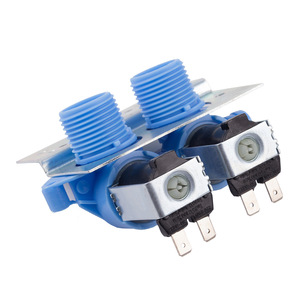 Válvula de entrada de agua JSF3 con controlador de flujo dual para lavadora, piezas de reparación, eléctrica, de plástico, fácil instalación - Product Image 4